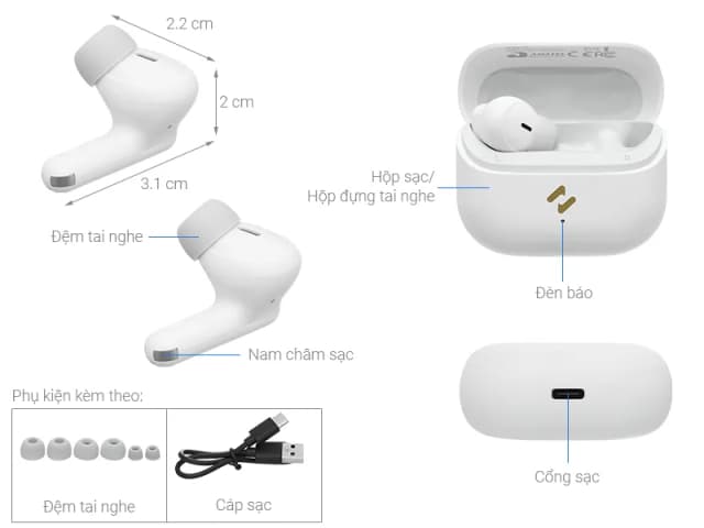 So sánh giá Tai nghe Bluetooth True Wireless Havit TW982 Life 01T rẻ nhất? - Ảnh 3