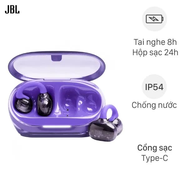 So sánh giá Tai nghe Bluetooth Open-Ear OWS JBL Soundgear CLIPS rẻ nhất? - Ảnh 2