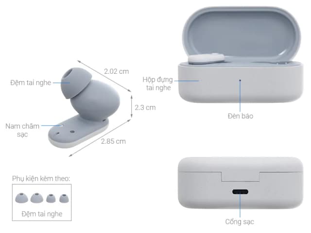 So sánh giá Tai nghe Bluetooth True Wireless OPPO Enco Buds 2 Pro E510A rẻ nhất? - Ảnh 4