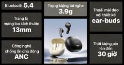 Tai nghe Bluetooth True Wireless Philips Tat2220 Đen - Giá rẻ nhất hôm nay - Ảnh 3
