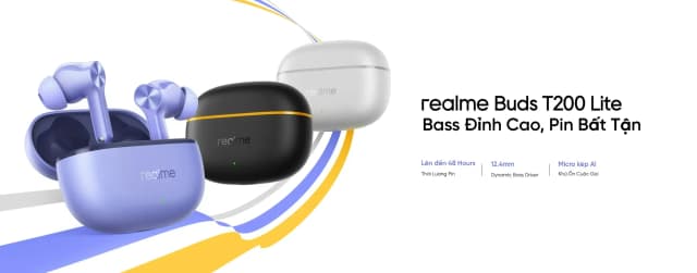So sánh giá Tai nghe Bluetooth True Wireless realme Buds T200 Lite rẻ nhất? - Ảnh 18