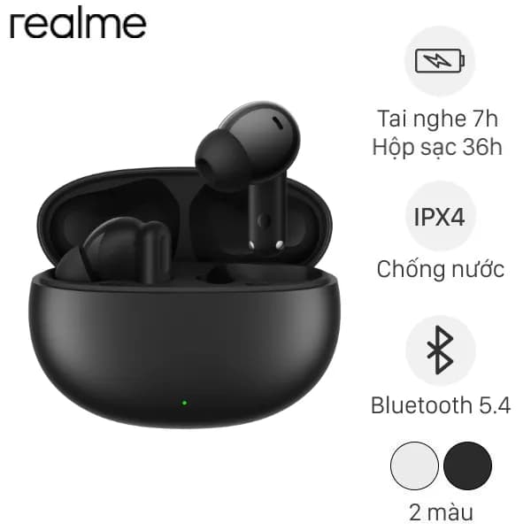Tai nghe Bluetooth True Wireless realme TechLife Buds - Ảnh 12