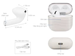 So sánh giá Tai nghe Bluetooth True Wireless Rezo Wave - Tìm sản phẩm giá rẻ nhất - Ảnh 3
