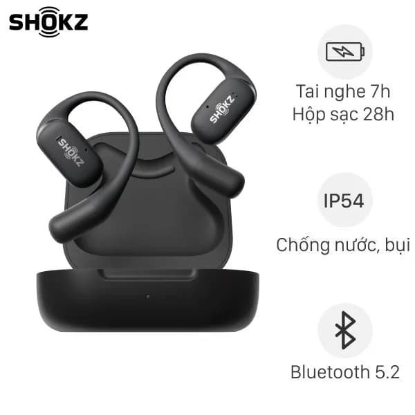 So sánh giá Tai nghe Bluetooth True Wireless Shokz OPENFIT T910 - Tìm sản phẩm giá rẻ nhất - Ảnh 2