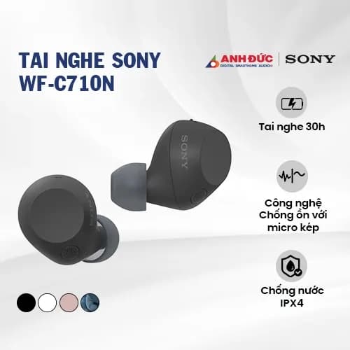 So sánh giá Tai nghe Bluetooth True Wireless Sony WF-C710N rẻ nhất? - Ảnh 16
