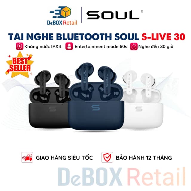 So sánh giá Tai nghe Bluetooth True Wireless Soul S-LIVE 30 rẻ nhất? - Ảnh 10