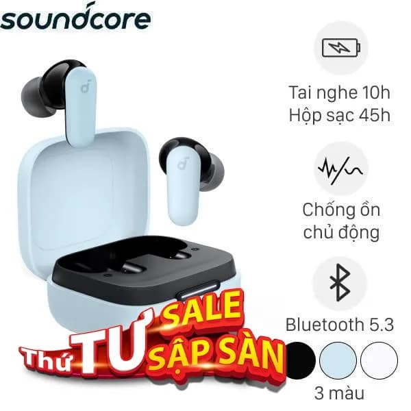 So sánh giá Tai nghe Bluetooth True Wireless soundcore R50i NC A3959 rẻ nhất? - Ảnh 18