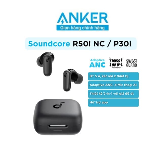 So sánh giá Tai nghe Bluetooth True Wireless soundcore R50i NC A3959 rẻ nhất? - Ảnh 6