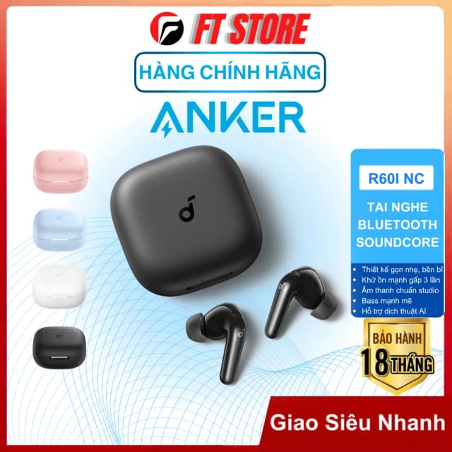 So sánh giá Tai nghe Bluetooth True Wireless Soundcore R60i NC D1202 rẻ nhất? - Ảnh 13
