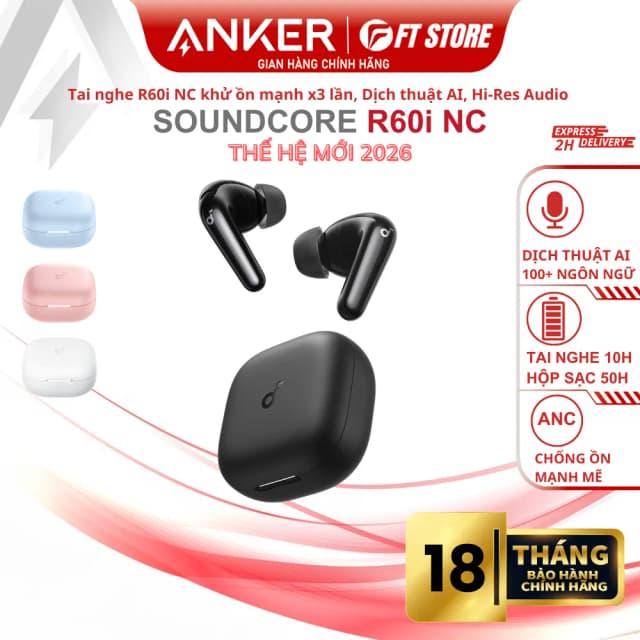 So sánh giá Tai nghe Bluetooth True Wireless Soundcore R60i NC D1202 rẻ nhất? - Ảnh 7