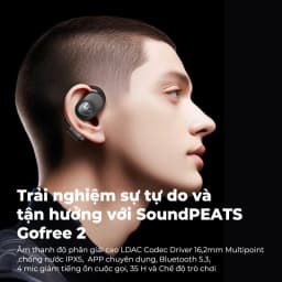 Tai nghe Bluetooth Open - Ear True Wireless Soundpeats GoFree 2 - Giá rẻ nhất hôm nay - Ảnh 4