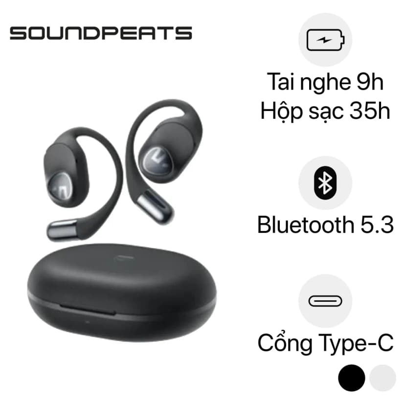 Tai nghe Bluetooth Open - Ear True Wireless Soundpeats GoFree 2 - Giá rẻ nhất hôm nay - Ảnh 10