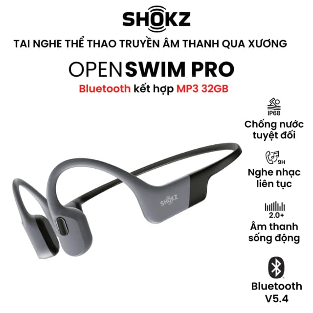 So sánh giá Tai nghe Bluetooth truyền xương Shokz OPENSWIM PRO S710 rẻ nhất? - Ảnh 14