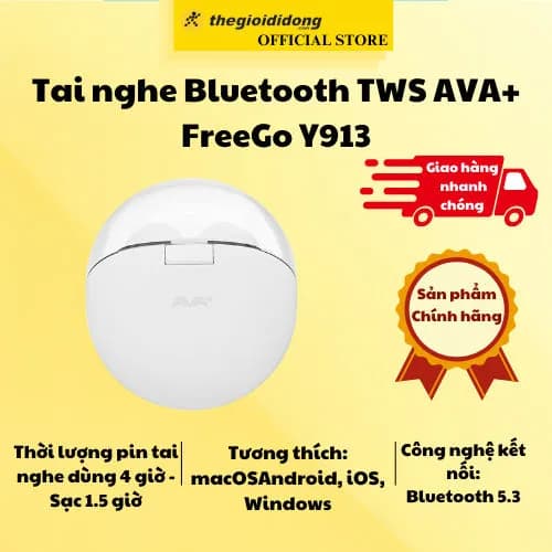 So sánh giá Tai nghe Bluetooth TWS AVA+ FreeGo Y913 rẻ nhất? - Ảnh 7