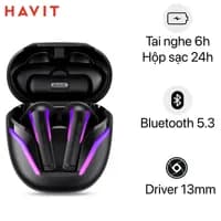 So sánh giá Tai nghe Bluetooth True Wireless Gaming Havit TW970 rẻ nhất? - Ảnh 13