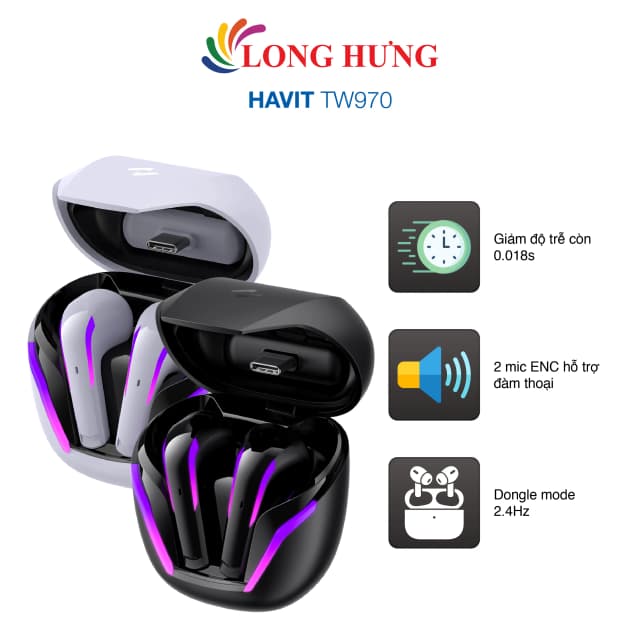 So sánh giá Tai nghe Bluetooth True Wireless Gaming Havit TW970 rẻ nhất? - Ảnh 19