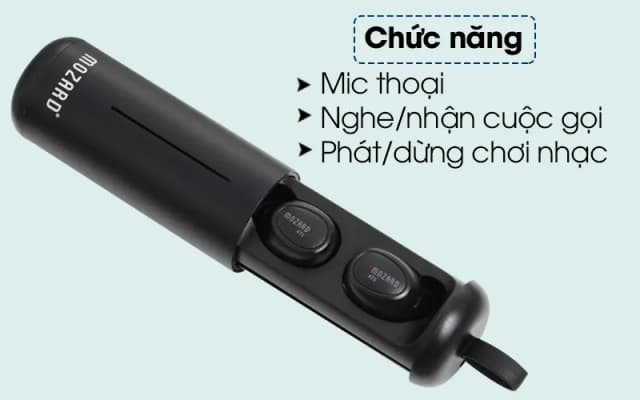 So sánh giá Tai nghe Bluetooth True Wireless Mozard AT5 rẻ nhất? - Ảnh 2