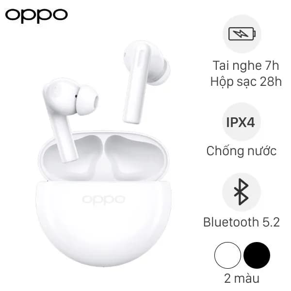 So sánh giá Tai nghe Bluetooth True Wireless OPPO ENCO Buds 2 ETE41 rẻ nhất? - Ảnh 2