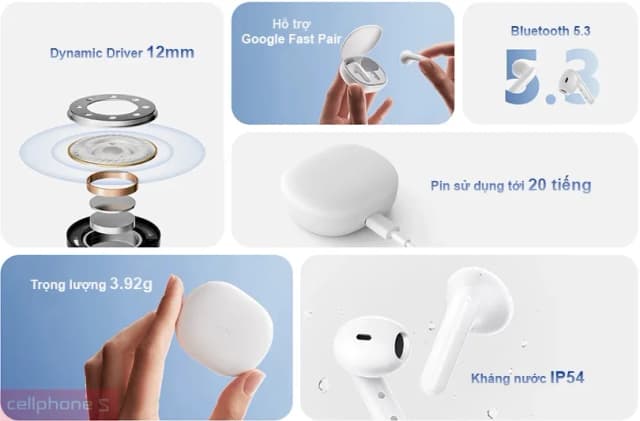So sánh giá Tai nghe Bluetooth True Wireless Xiaomi Redmi Buds 4 Lite rẻ nhất? - Ảnh 14