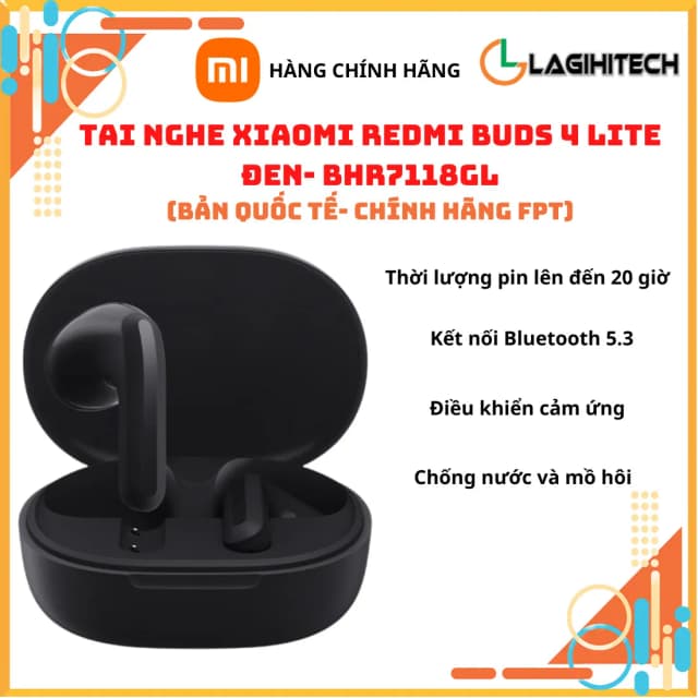 So sánh giá Tai nghe Bluetooth True Wireless Xiaomi Redmi Buds 4 Lite rẻ nhất? - Ảnh 19