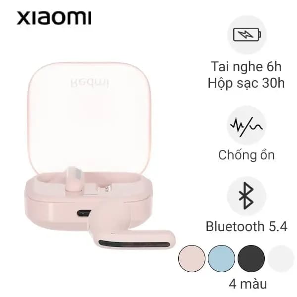 So sánh giá Tai nghe Bluetooth True Wireless Xiaomi Redmi Buds 6 Active rẻ nhất? - Ảnh 8