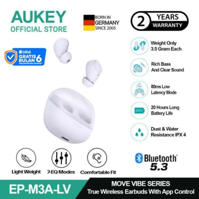 Top 1 so sánh giá Tai nghe Bluetooth True Wireless Aukey EP-M3A - Xám - Tìm sản phẩm giá rẻ nhất - Ảnh 20