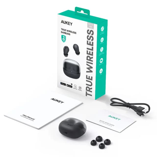 Top 1 so sánh giá Tai nghe Bluetooth True Wireless Aukey EP-M3A - Xám - Tìm sản phẩm giá rẻ nhất - Ảnh 3
