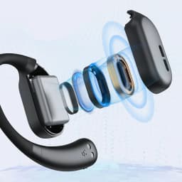Tai nghe Bluetooth True Wireless Aukey EP-S1 OWS - Đen - Giá rẻ nhất hôm nay - Ảnh 3