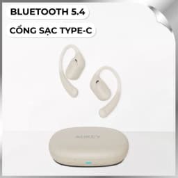 Tai nghe Bluetooth True Wireless Aukey EP-S1 OWS - Trắng - Giá rẻ nhất hôm nay - Ảnh 1