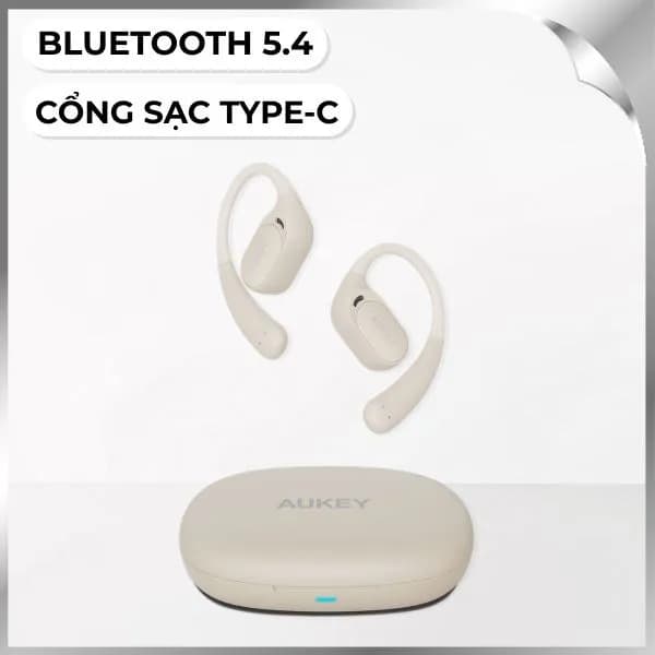 Tai nghe Bluetooth True Wireless Aukey EP-S1 OWS - Trắng - Ảnh 25