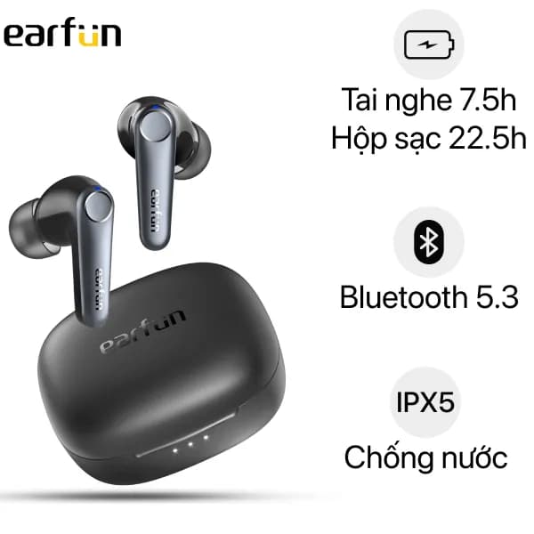 Tai nghe Bluetooth True Wireless Earfun Air Pro 3 - Trắng - Giá rẻ nhất hôm nay - Ảnh 3