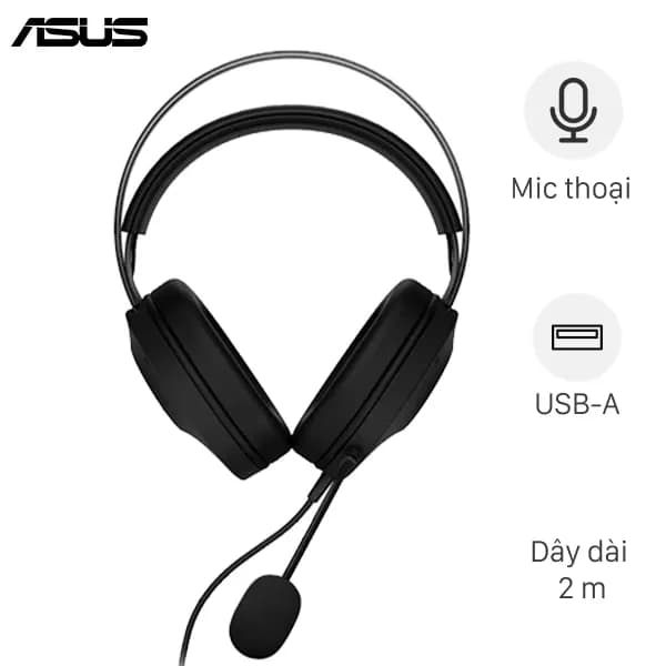 So sánh giá Tai nghe Chụp Tai Gaming Asus TUF H1 Gen II rẻ nhất? - Ảnh 4