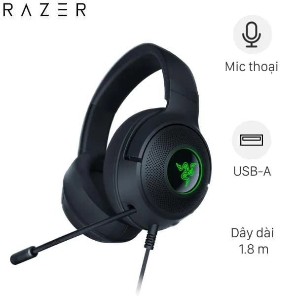 So sánh giá Tai nghe Chụp tai Gaming Razer Kraken V4 X rẻ nhất? - Ảnh 9