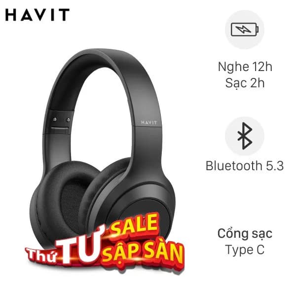 So sánh giá Tai nghe Bluetooth Chụp Tai Havit H652BT rẻ nhất? - Ảnh 11