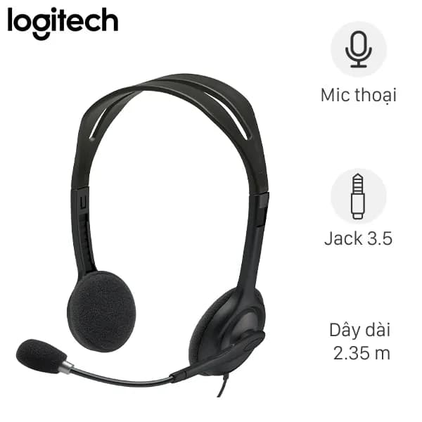 So sánh giá Tai nghe Chụp Tai Logitech H111 rẻ nhất? - Ảnh 5