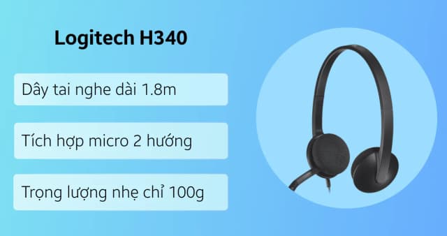 So sánh giá Tai nghe Chụp Tai Logitech H340 rẻ nhất? - Ảnh 12
