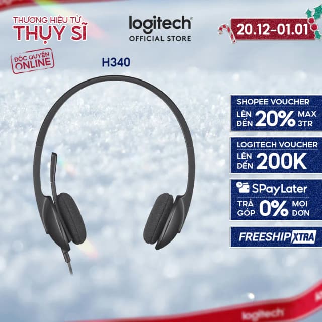 So sánh giá Tai nghe Chụp Tai Logitech H340 rẻ nhất? - Ảnh 19