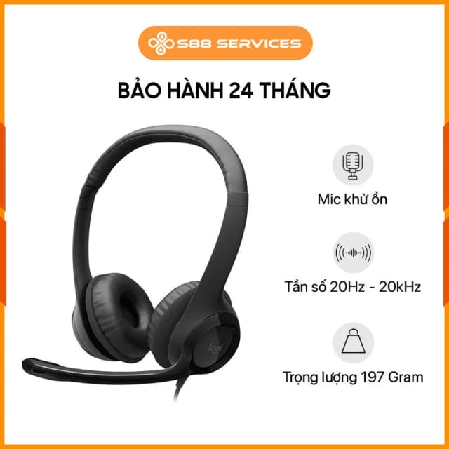 So sánh giá Tai nghe Chụp Tai Logitech H390 (imei) rẻ nhất? - Ảnh 14