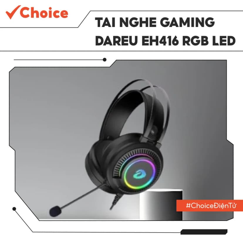 Tai nghe Chụp Tai USB DAREU EH416 RGB - Giá rẻ nhất hôm nay - Ảnh 19