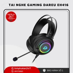 Tai nghe Chụp Tai USB DAREU EH416 RGB - Giá rẻ nhất hôm nay - Ảnh 3