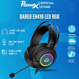 Tai nghe Chụp Tai USB DAREU EH416 RGB - Giá rẻ nhất hôm nay - Ảnh 5