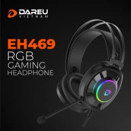 Tai nghe Chụp Tai USB DAREU EH469 RGB - Giá rẻ nhất hôm nay - Ảnh 5