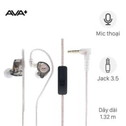 So sánh giá Tai nghe Có dây AVA+ LiveBass S1018 - Tìm sản phẩm giá rẻ nhất - Ảnh 11