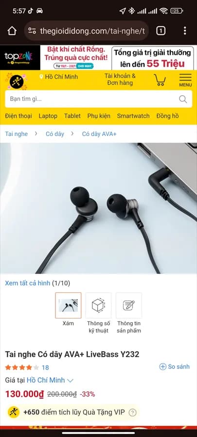 So sánh giá Tai nghe Có dây AVA+ LiveBass Y232 rẻ nhất? - Ảnh 6