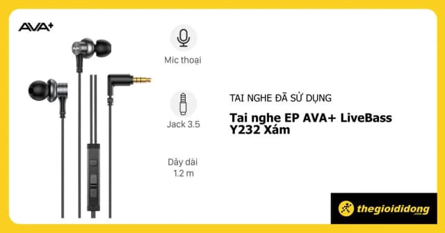 So sánh giá Tai nghe Có dây AVA+ LiveBass Y232 rẻ nhất? - Ảnh 7
