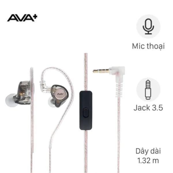 So sánh giá Tai nghe Có dây EP AVA+ LiveBass HiFi S10 rẻ nhất? - Ảnh 2
