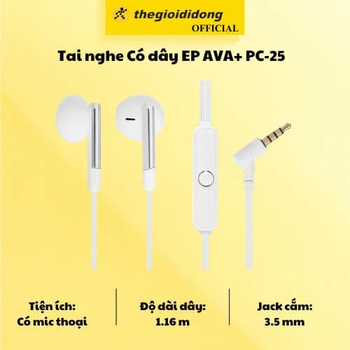 So sánh giá Tai nghe Có dây AVA+ PC-25 rẻ nhất? - Ảnh 6