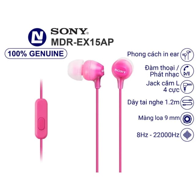 So sánh giá Tai nghe Có Dây Sony MDR-EX15AP rẻ nhất? - Ảnh 11