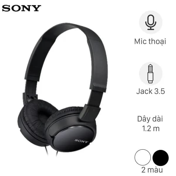 Tai nghe chụp tai Sony MDR-ZX110AP - Giá rẻ nhất hôm nay - Ảnh 3