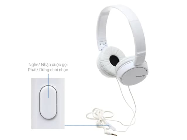 So sánh giá Tai nghe chụp tai Sony MDR-ZX110AP rẻ nhất? - Ảnh 5
